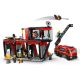 14. LEGO City 60414 Fire Station with Fire Truck