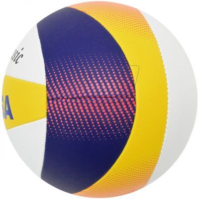 2. Beach volleyball ball Mikasa Beach Classic BV551C-WYBR