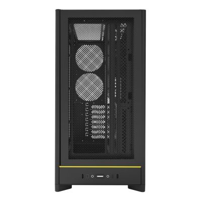 8. Montech HS01 PC Case, Midi-Tower, ATX, aRGB, Tempered Glass