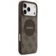 4. Guess 4G Circle Classic Logo MagSafe case for iPhone 17 Pro Max - brown