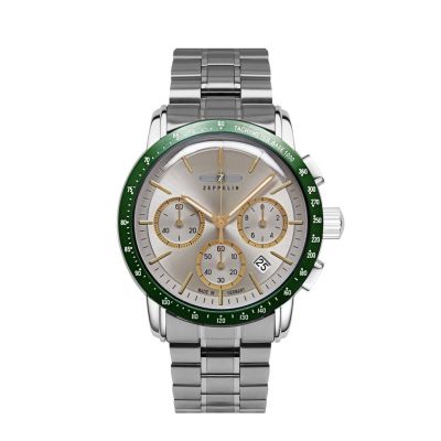 Zeppelin New York 8878MB5 watch, quartz 42mm