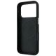 7. Karl Lagerfeld Saffiano Small Script Metal Logo MagSafe Case for iPhone 17 Pro Max / 18 Pro Max - Black