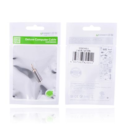 5. Ugreen audio adapter jack 2.5mm male to jack 3.5mm female black (20501)