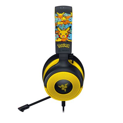 2. Razer Kraken V4 X Pokemon Headset Wired Headband Gaming USB Type-C / USB Type-A Black, Yellow