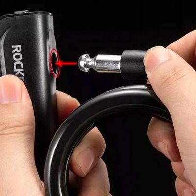 4. Rockbros RKS515-BK bicycle lock with 1.1 m key - black