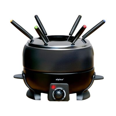 ALPINA electric fondue 2.3l 800W black