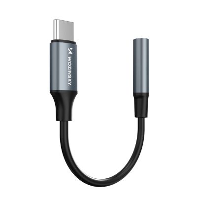 6. Wozinsky WACM-01 USB-C Adapter - 3.5mm Mini Jack - Black