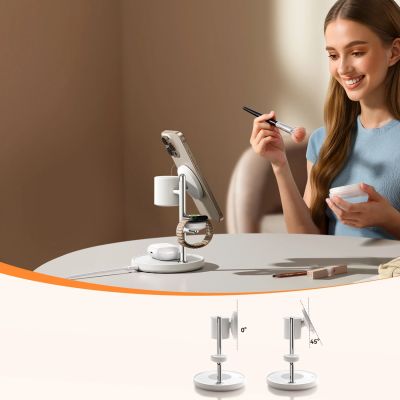 11. Joyroom JR-W23 Qi2 4-in-1 desktop charger with built-in inductive night light - white