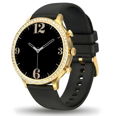 9. Smartwatch Gravity Gold Strap and Bracelet GT5-1