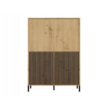 KAMARO 4DK SLIM/GŁ ARTISAN DISPLAY CABINET KPL