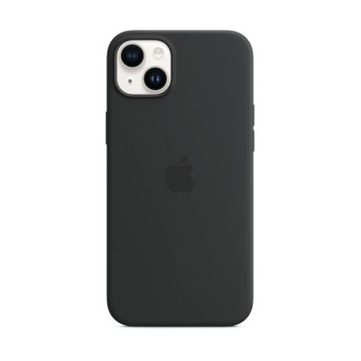 7. Apple Silicone Case with MagSafe Midnight Black, for iPhone 14 Plus