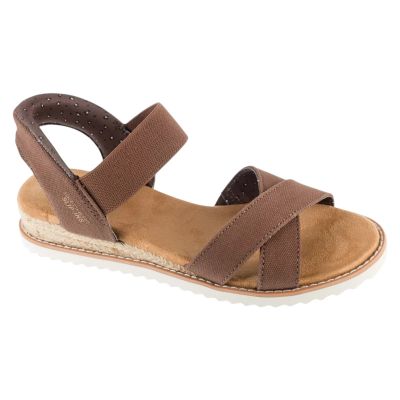 Skechers Desert Kiss-Golden Lily 114418-CHOC Brown Size 36