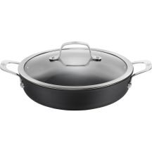 Ballarini Alba Deep Induction Frying Pan with 2 Handles - 28 cm