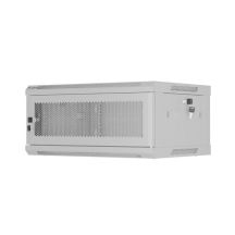 WALL-HUNG RACK CABINET 19" 4U 600X450 GRAY PERFORATED DOOR LANBERG (FLAT PACK)