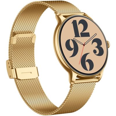 8. Smartwatch Gravity Gold Strap + Bracelet GT31-1
