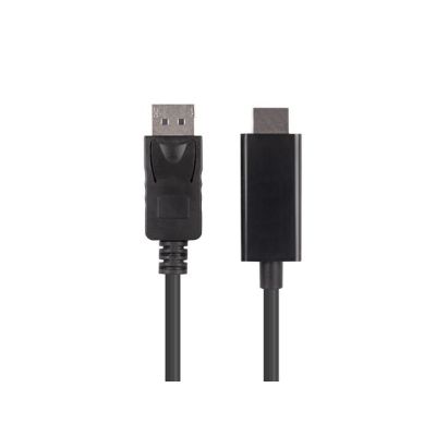 5. LANBERG KABEL DISPLAYPORT (M) V1.1->HDMI (M) 1.8M CA-DPHD-11CC-0018-BK