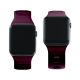 6. 3mk Silicone Watch Strap for Apple Watch 42 / 44 / 45 / 49 mm - Burgundy