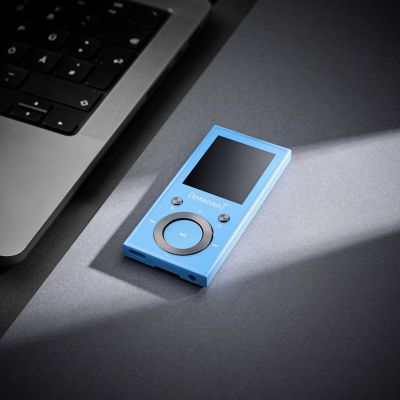 8. Intenso MP3 Video Player 1.8" Video Scooter BT 64GB Blue