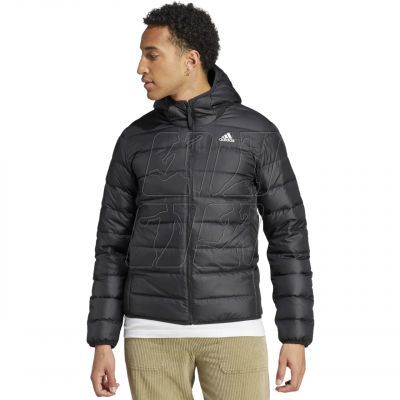 2. adidas Essentials Light Down Hooded M HZ5723 jacket