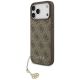 Guess 4G Charms Collection MagSafe case for iPhone 17 Pro Max - brown