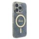 4. Guess IML 4G MagSafe iPhone 16 Pro Case - Blue