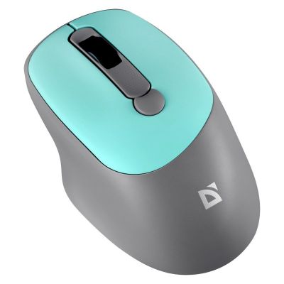 3. Defender Wireless Mouse FEAM MM-296 RF Silent Click Mint 52294