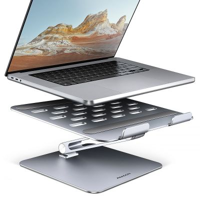 4. Axagon STND-LQ Laptop Stand Notebook Stand Gray 40.6 cm (16")