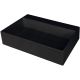 Granite countertop washbasin with space for a tap - with a cover