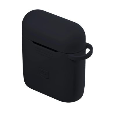 2. 3mk Silicone AirPods Case Black for AirPods 4 - black