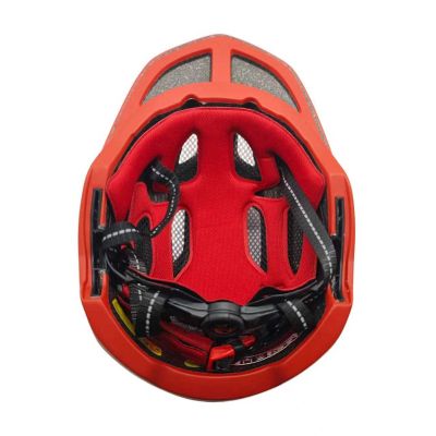 7. Wozinsky Kids' Full Face Bike Helmet with USB Rear Light S - Red and Yellow