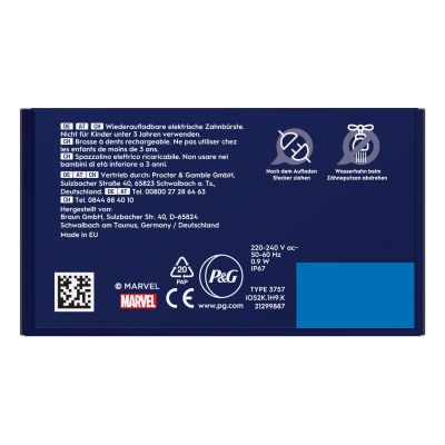 6. Oral-B iO Series 2 Kids 6+ Spiderman Electric Toothbrush