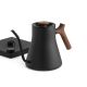 4. Fellow Stagg EKG PRO Electric Kettle, matte black, wooden handle