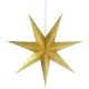 2. DECORATIVE PAPER STAR 75CM GOLD