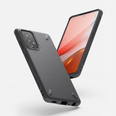 3. Ringke Onyx Durable TPU Case Cover for Samsung Galaxy A72 4G grey (OXSG0038)