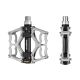2. Rockbros JT201012LS 2010-12L Aluminum Platform Bicycle Pedals - Silver