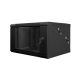 16. Lanberg WF02-6606-10B Rack Cabinet (368mm / 600mm / 600mm; wall-mounted; black)