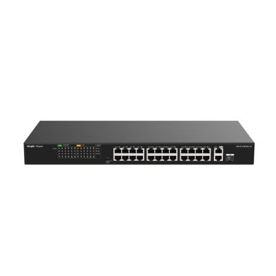 5. Reyee RG-ES126FGS-LP 24-port PoE Switch