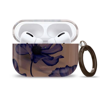 2. Tech-Protect Lamano case for AirPods Pro 1 / 2 - brown-purple