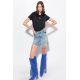 4. Pinko Logo Bussolotto T-shirt W 100355A0KO