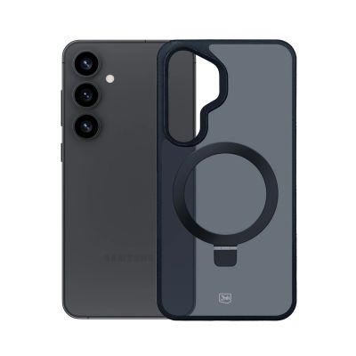 2. 3mk Smoke Case Mag&Stand for Samsung Galaxy S25+ - black