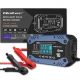8. QOLTEC STD AGM GEL LIFEPO4 BATTERY CHARGER | RECTIFIER WITH REPAIR FUNCTION | 12-24V | 10A | LCD | 9-STEP CHARGING