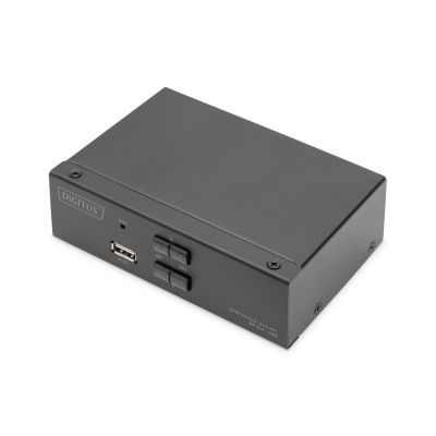 3. Digitus KVM Switch, 2x1 DP, DP Out, USB
