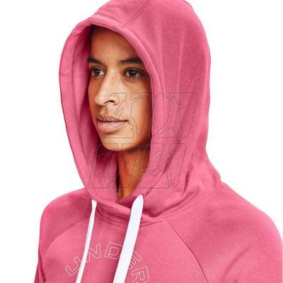 6. Under Armor Rival Fleece Metallic Hoodie W 1356 323 668 sweatshirt