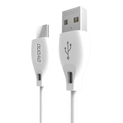 Dudao USB Type C 2.1A 1m white cable (L4T 1m white)