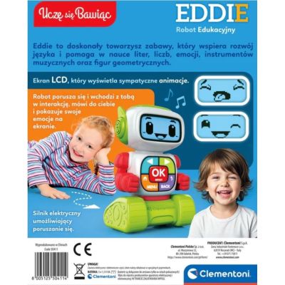 5. Clementoni Educational Robot Eddie