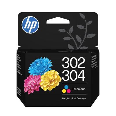 33. HP 302/304 Schwarz+Dreifarbig Tintenpatrone