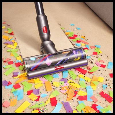 6. Dyson V15 Detect Absolute (2026) Gelb/Lila 660W