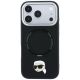 3. Karl Lagerfeld with Ring Stand 360 Karl Head Pin MagSafe Case for iPhone 18 Pro / 17 Pro - Black
