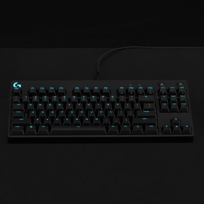 3. Logitech G915 LIGHTSPEED WRLS RGB MECH KB/GL CLICKY keyboard - CARBON US INTL