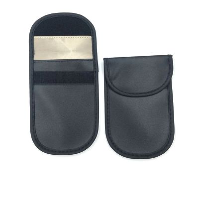 13. Anti-theft case for car keys blocking radio waves Keyless Faraday Box cover Faraday cage 14 cm with 10 cm black